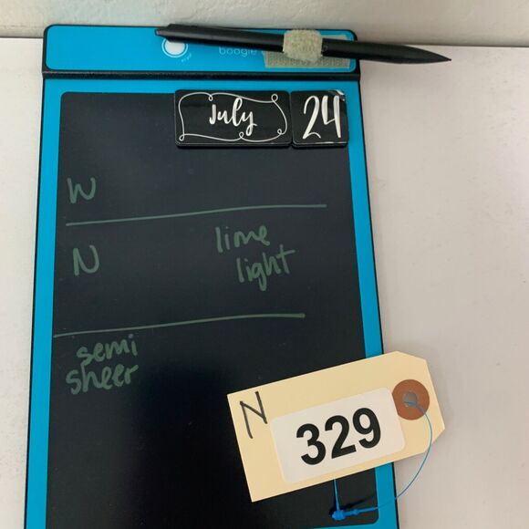 NewIn Shirt Womens M Medium Lime Light Semi Sheer Button Front Johnny Collar - Picture 14 of 15